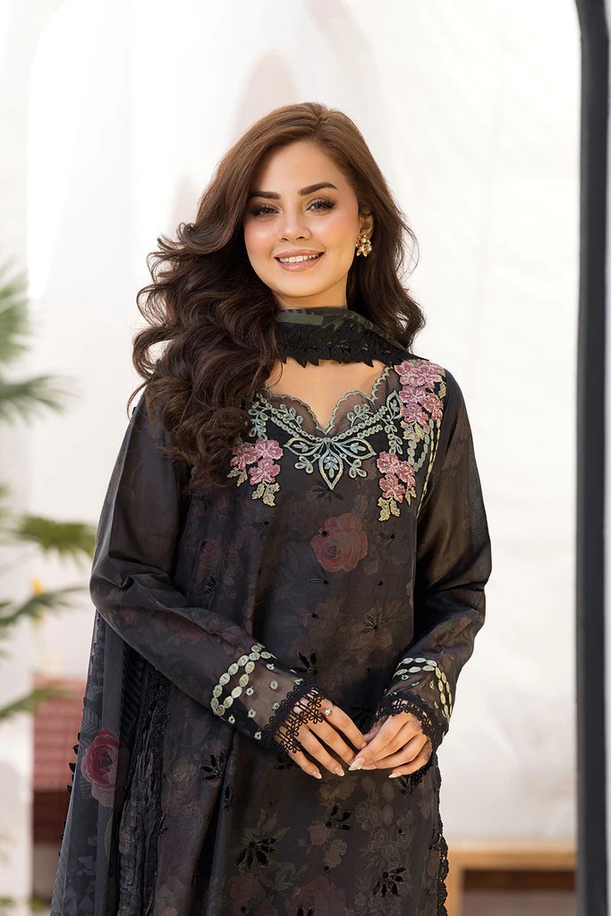 Sobia Nazir Vital Emb Lawn Collection 25 - Image 3