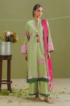 COCO Prints | 3-Piece Digital Printed Lawn Suit | (Unstitched) RIYA-2B