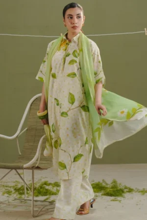 COCO Prints | 3-Piece Digital Printed Lawn Suit | (Unstitched) KAEL-7A