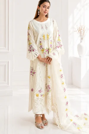 Pearl | 3 – Piece Embroidered Lawn | (Stitched)