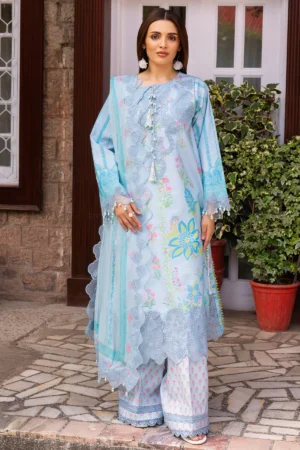 Rang E Bahar By Charizma | 3-Piece Digital Embroidered Lawn Suit | (Unstitched) CRB6-18