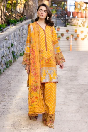 Rang E Bahar By Charizma | 3-Piece Digital Embroidered Lawn Suit | (Unstitched) CRB6-14