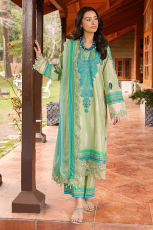 Rang E Bahar By Charizma | 3-Piece Digital Embroidered Lawn Suit | (Unstitched) CRB6-13