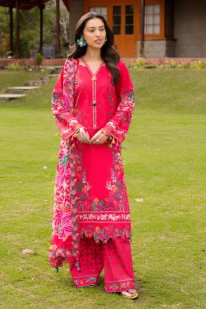 Rang E Bahar By Charizma | 3-Piece Digital Embroidered Lawn Suit | (Unstitched) CRB6-09